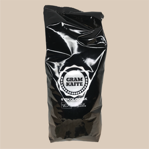 Økologisk Gram Kaffe - Sydamerikansk Mellemrist 1 kg - Hele Bønner